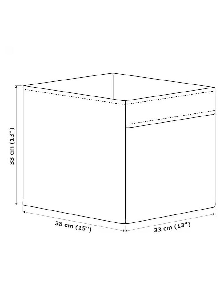 co arma Multicolor Fabric Box 33x38x33cm - Image 3