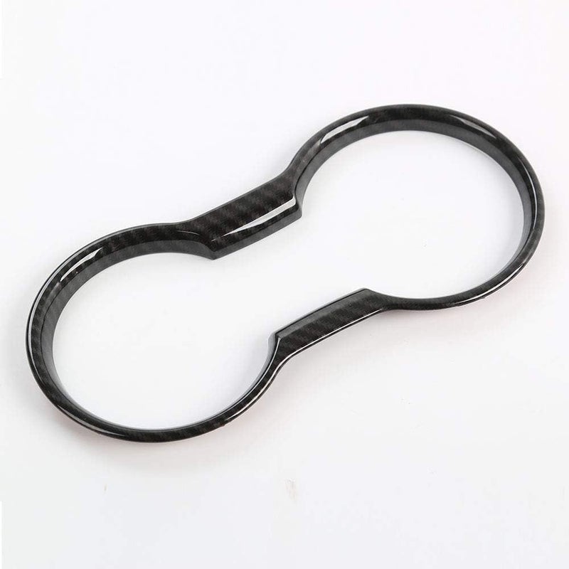 CheroCar Cup Holder Cover Frame Trim for Ford Mustang - Image 4