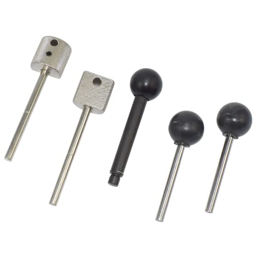 Yuesstloo Camshaft Timing Belt Tool Kit, Compatible with VW Audi Tiguan SEAT Skoda 1.6 2.0 TDI Diesel Engine, Replace T10264 T10265 T10060A 3359 T10051 T10490, with Carrying Case & Gloves - Image 5