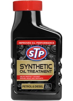 STP Synthetic Oil Treatment, 300Ml, Petrol And Diesel, Protects Against Engine Wear And Deposits, 1 Piece  - Image 1