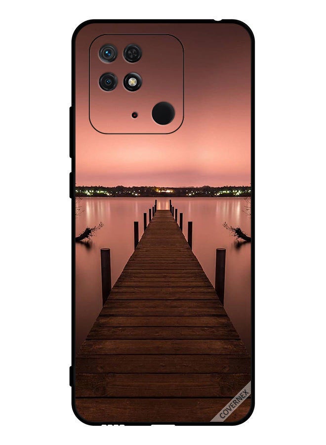 Covernex Protective Case Cover For Xiaomi Redmi 10C Pathway To Sea Evening - Image 1