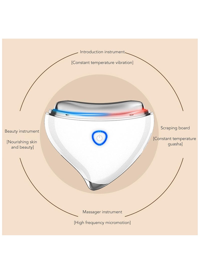 عام مساج الوجه الكهربائي بالخلاطة، شاحن USB محمول لتسخين جهاز تجميل الوجه بالخلاطة. - Image 2