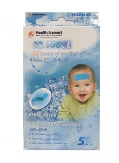 AD DR. Cool Fever Patch For Children And Adult 5 Pads 12 hours of cooling effect 