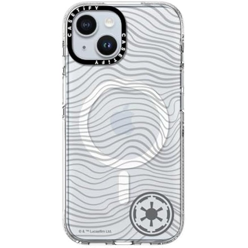 Casetify Clear iPhone 15 Case 【Mandalorian Co-Lab/Not Yellowing / 6.6ft Drop Protection/Compatible with Magsafe】 - Beskar Ingot - Clear - Image 4