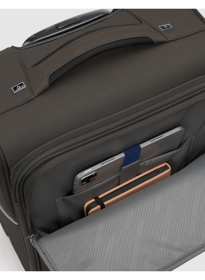 Samsonite 73H SP Cabin Spinner 55cm – Platin Grey (Softside Luggage) - Image 2