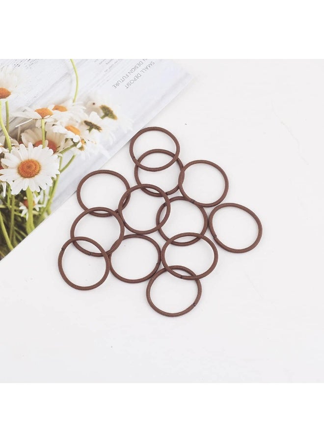 Joyeah 100 Pieces Small Baby Girls Hair Elastics Hair Ties Ponytail Holders Hair Bands for Kids - Image 2
