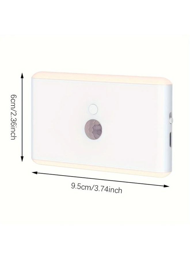 ضوء ليل LED ذكي بحساس حركة، قابل للتعتيم، ضوء جوي متعدد الألوان، قطعة واحدة - Image 3