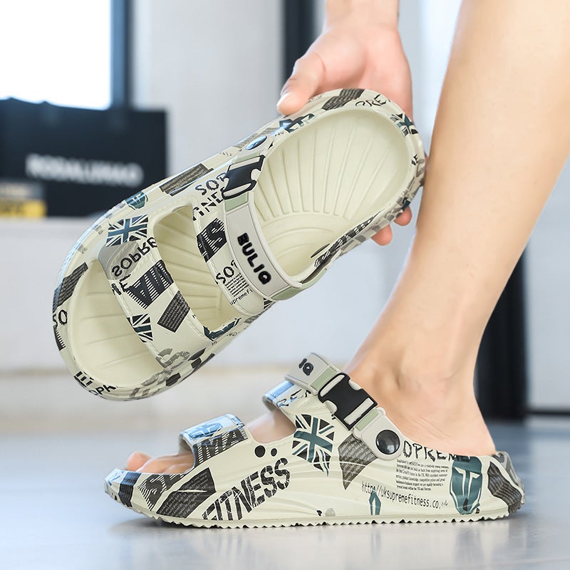 Children'S Shoes For Summer, Non-Slip Slip-Ons For Couples, Boys And Girls, Eva Beach Shoes, Unisex Sandals - Image 1