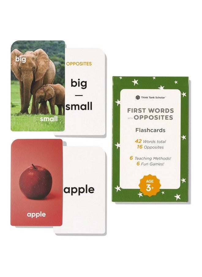 First Words Flash Cards Opposites Flashcards For Toddlers 24 And Kids Ages 4, 5, 6, 7, 8 Years Old Real Pictures Homeschool, Preschool, Elementary School, Classroom Learning - pzsku/Z38860EE50A9A75D5C623Z/45/_/1680820274/85b12ba8-2fcb-4573-9a31-059097ce5d37