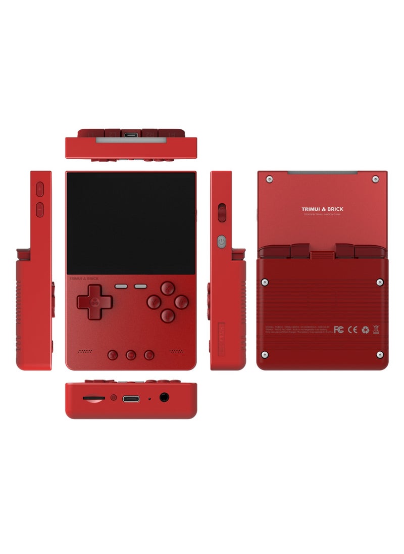 Generic - Trimui Brick Handheld Game Linux Console T3040 Portable Open-Source Allwinner A133P PowerVR GE8300 3.2 inches IPS Full-fit Screen Built-in Mono Microphone 3000mAh - Image 1
