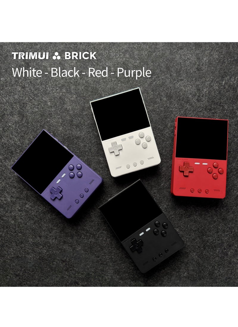 Generic - Trimui Brick Handheld Game Linux Console T3040 Portable Open-Source Allwinner A133P PowerVR GE8300 3.2 inches IPS Full-fit Screen Built-in Mono Microphone 3000mAh - Image 1