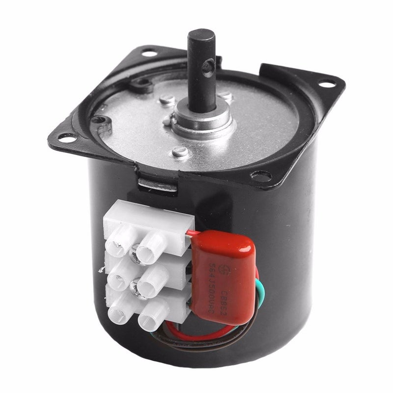 Generic GenericWhite M 2017 Automatic Incubator Eggs Hatcher Engine Reversible Geared Motor 25rmin 220V apr11_35  - Image 2
