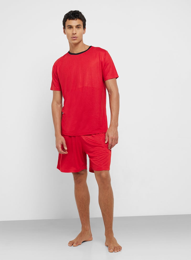 Seventy Five Nightwear T-Shirt & Shorts Set  - Image 5