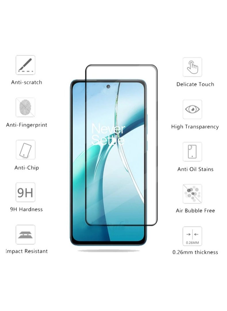 Generic 2 Pack creen protector for Oneplus Nord CE4 Lite, 9H Hardness Anti-Scratch Tempered Glass flim, Case Friendly  - Image 3