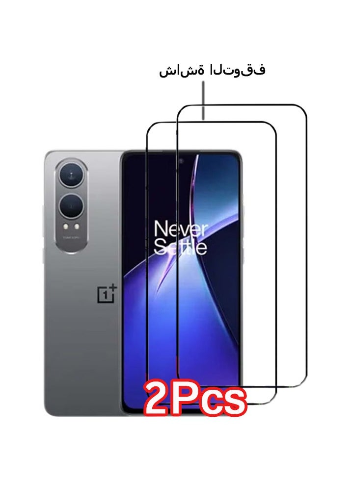 Generic 2 Pack creen protector for Oneplus Nord CE4 Lite, 9H Hardness Anti-Scratch Tempered Glass flim, Case Friendly  - Image 1