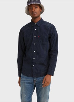 Pocket Detail Regular Fit Shirt
