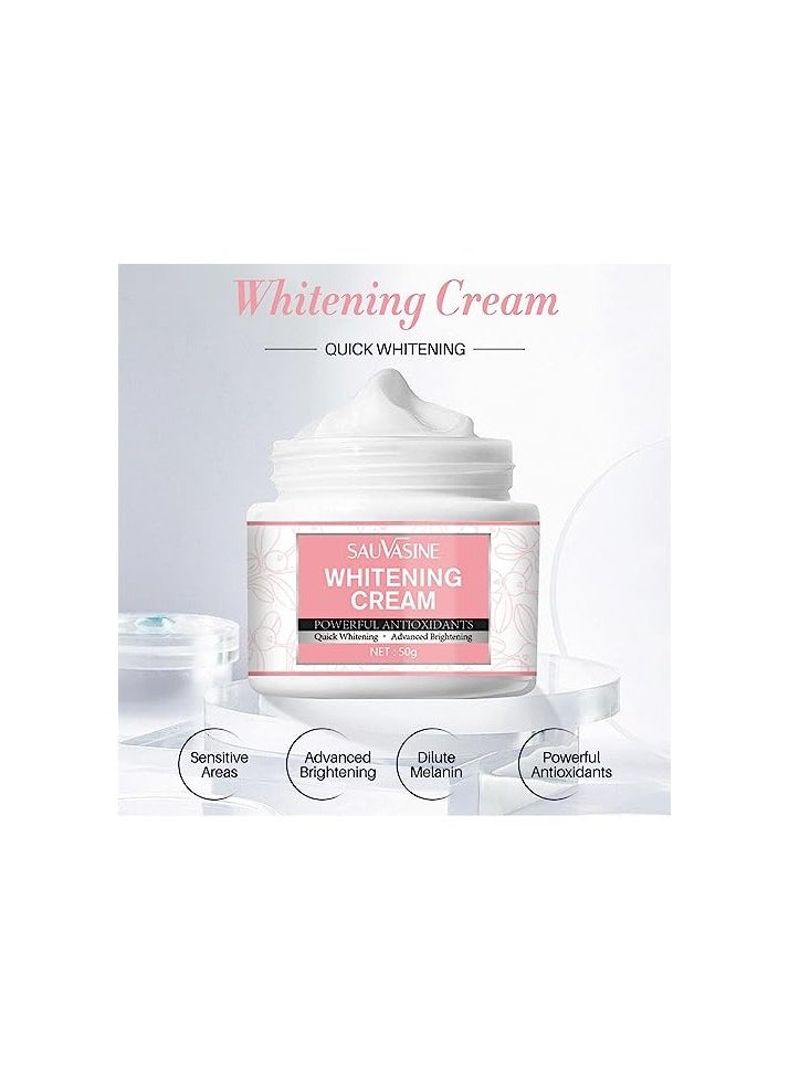 SAUVASINE - SAUVASINE Moisturizing Whitening Lightening Beauty Cream Skin Whitening - Image 1
