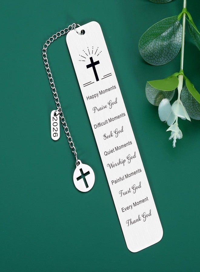 FOOZDEEVAAQ Religious Gifts for Women Men First Communion Gifts for Girls Boys Easter Basket Stuffers for Kids Baptism Gift for Girls Catholic Confirmation Gift for Teenage Boys Christian Faith Based Bookmarks - Image 2