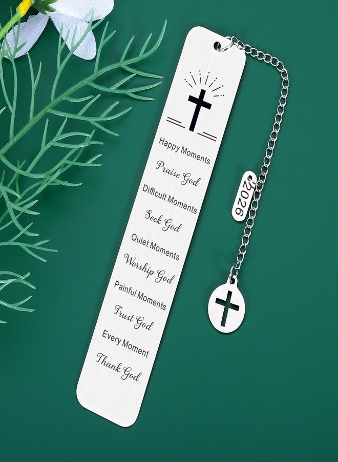 FOOZDEEVAAQ Religious Gifts for Women Men First Communion Gifts for Girls Boys Easter Basket Stuffers for Kids Baptism Gift for Girls Catholic Confirmation Gift for Teenage Boys Christian Faith Based Bookmarks - Image 3