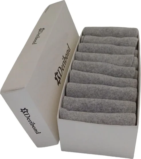 ديريبوند 9 Pieces Sneaker Socks Men's Cotton Invisible Socks