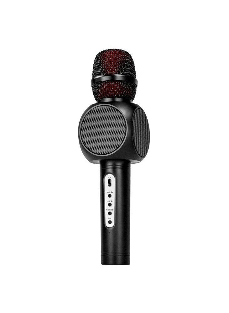 سمارت بيري Magic Karaoke Microphone Black – Wireless Bluetooth Handheld Mic with Built-In Speaker, HD Clear Sound, Echo Effect, Rechargeable Battery, Portable Singing Mic for Parties, Kids  Home Entertainment - Image 3