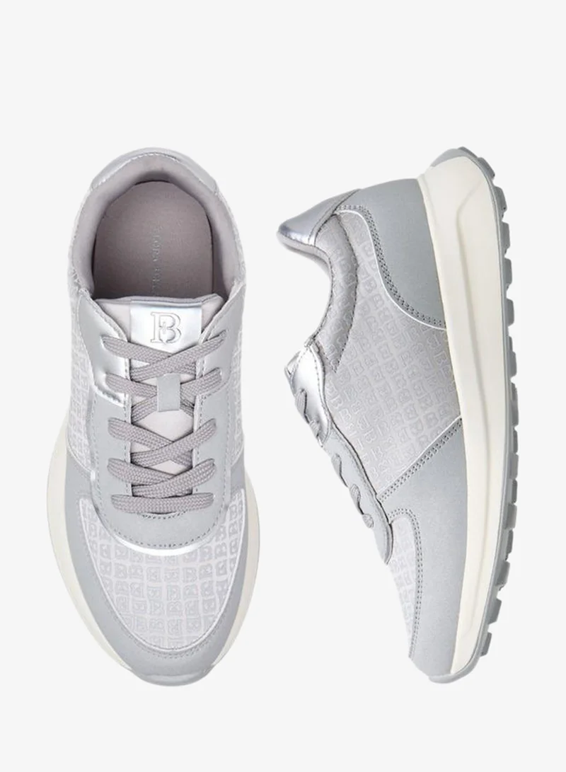 Flora Bella By Shoexpress Flora Bella Women Monogram Lace-Up Sneakers