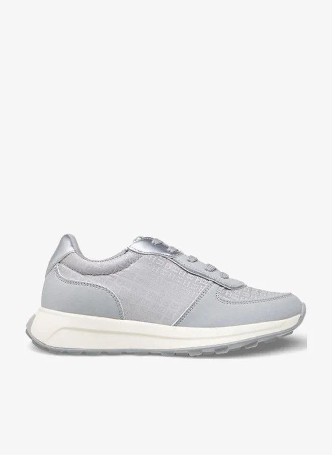 Flora Bella By Shoexpress Flora Bella Women Monogram Lace-Up Sneakers