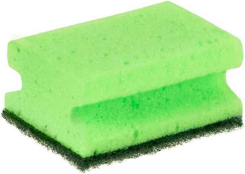 Scotch Brite Antibacterial Heavy Duty Classic Nail Saver Scrub Sponge, 1 unit/pack | Kitchen sponge | Dish sponge | Scrub | General Cleaning | Food Safe | Non-Rusting | Kitchen, Garage, Outdoor - Image 4