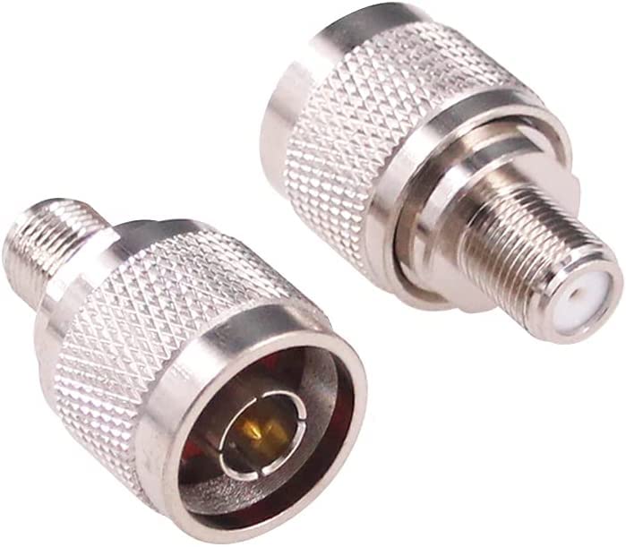 NETBOON N Type Male to F Type Female Adapter RF Coax Cable Connector Coupler (1) - Image 3
