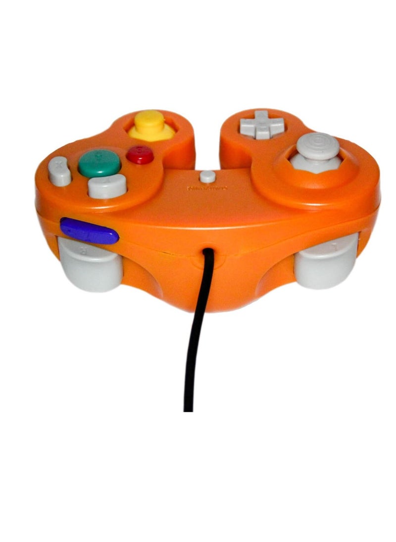 AS SEEN ON TV Wired Game Controller, Strong And Durable PC Precision Wired Gamepad, Easy To Operate Hassle Free Gaming Controller, Ergonomic Design Stable Joypad Controller For GameCube NGC, (Clear Blue)  - Image 2