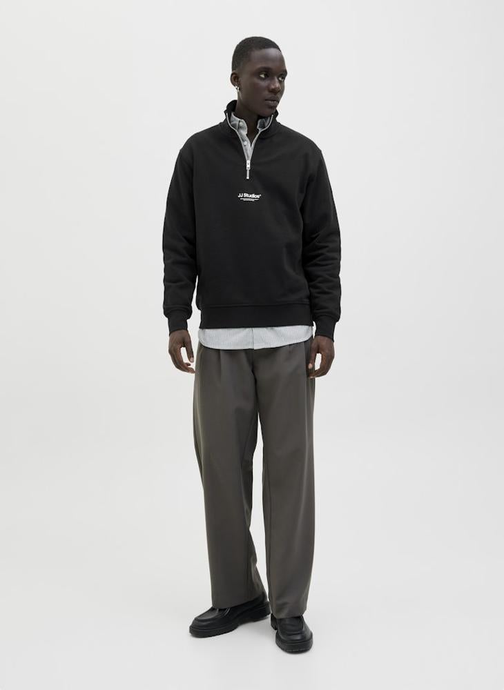 JACK & JONES Jjesoho Quarter Zip Sweatshirt  - Image 1