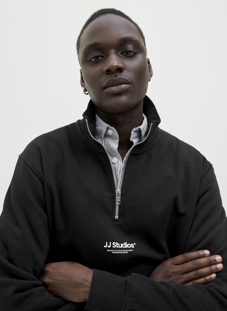 JACK & JONES Jjesoho Quarter Zip Sweatshirt  - Image 3