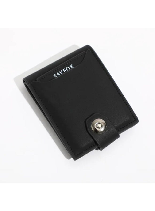 سافوكس محفظة SAVFOX رجالي بفتحات للبطاقات وتصميم مضغوط - Image 3
