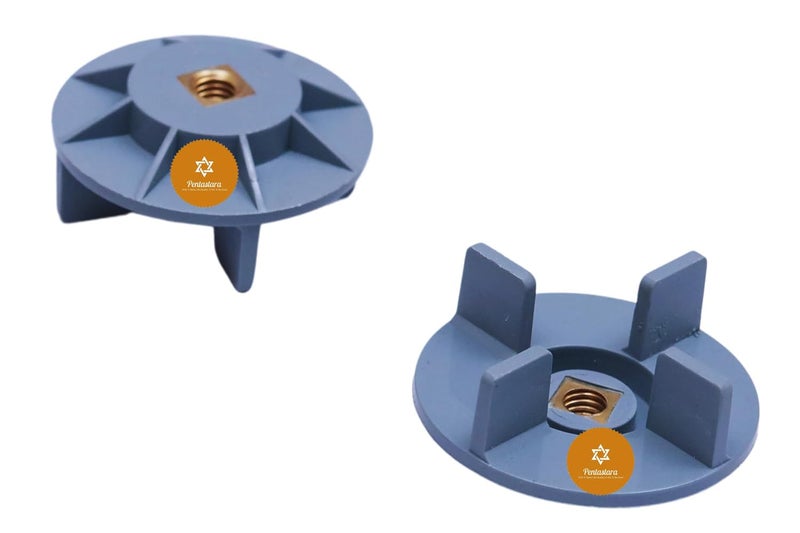 PENTASTARA Jar Coupler Suitable for Philips Juicer Mixer Grinders HL1631 HL1632 Models Pack of 4 UnitsGrey - Image 4
