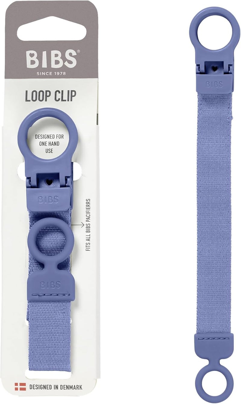 Bibs Loop Pacifier Clip - Peri - Image 1