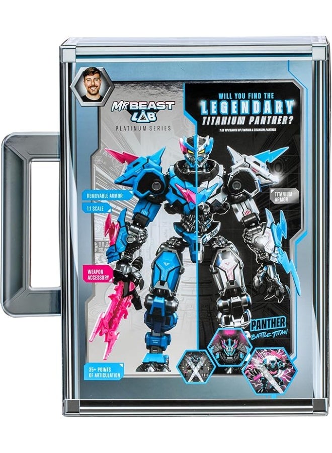 Mrbeast Lab Platinum Series Collector Figure Panther 24807 - Image 1