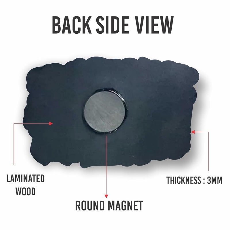 Click n ship Multicolor Cup Magnet Set for Kitchen - Image 3