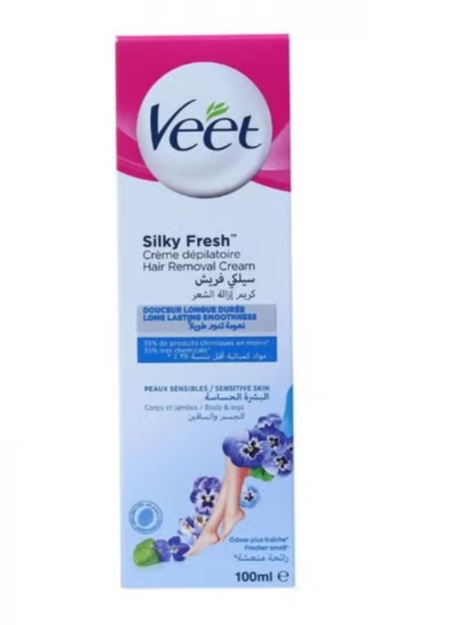كريم سيلكي فريش لإزالة الشعر من فييت 100 مل