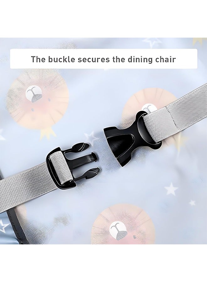 meayul Coverall Baby Feeding Bib, Waterproof and Stain-Resistant All-in-One Bib, Skin-Friendly Baby Feeding Smock with Pockets, Baby Weaning Bib Attaches to High Chairs and Tables - Image 3