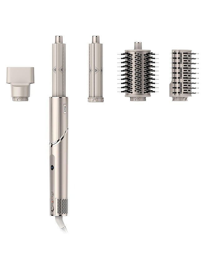 شارك flexstyle الهواء النمذجة والتجفيف النظام ، خمسة في واحد ضربة فرشاة متعددة صب الجهاز ، مع التلقائي تجعيد الشعر ، مجداف فرشاة ، فرشاة بيضاوية الشكل ، المكثف التبعي - Image 1