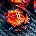 ARUOHHA DND Resin Dice Gazes Eye Dice Liquid Core Flaming RPG Sharp Edged Dice Set with Gift Box Polyhedral D and D Dice Set Compatible with Dungeons Dragons Role Playing Game D20 D12 D10 D8 D6 - Image 3