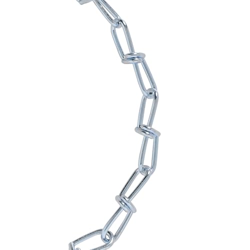 Koch A15922 Double Loop Chain, 2/0 X 20 Ft, 255 Lb, 2/0, Zinc Plated - Image 1