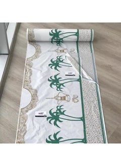 We Happy Disposable Printed Sufra Roll, Table Cover, Best for Restaurant, Salon, Kitchen, Food Prep and Outdoor Camping, Comes in Assorted Colors and Designs  - Image 4