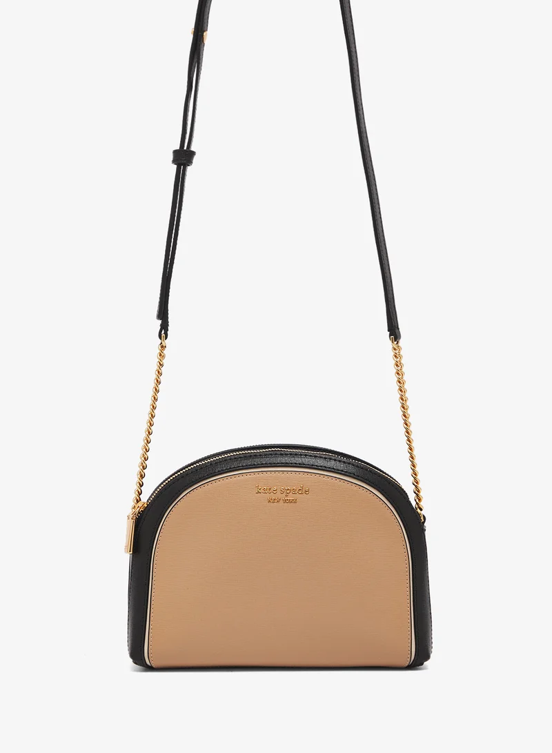 Logo Detail Zip Through Crossbody