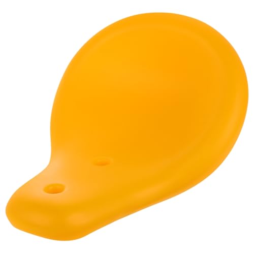 Hemoton Outdoor Playground Equipment Plastic Seesaw Seat Replacement for Kids Parks Community Areas Yellow 1377 X 1062 X 708 Inch Comfortable and Easy to Install - Image 1