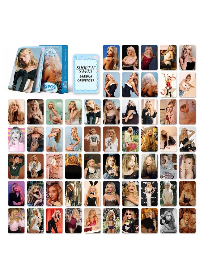 NIBEMINENT 92 Pcs Sabrina Carpenter Lomo Cards Card For Fans Collection Gifts - Image 2