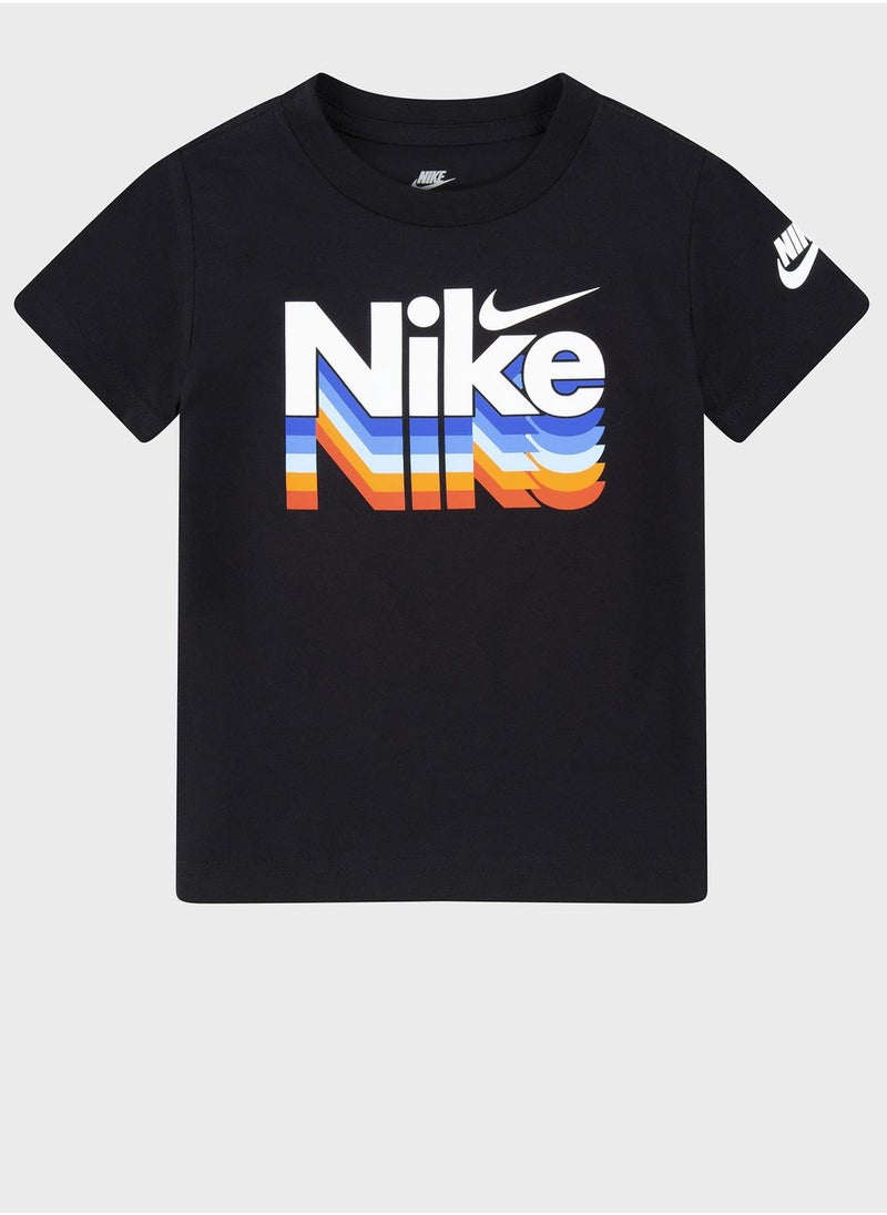 Nike - Infant Retro Fader T-Shirt - Image 1