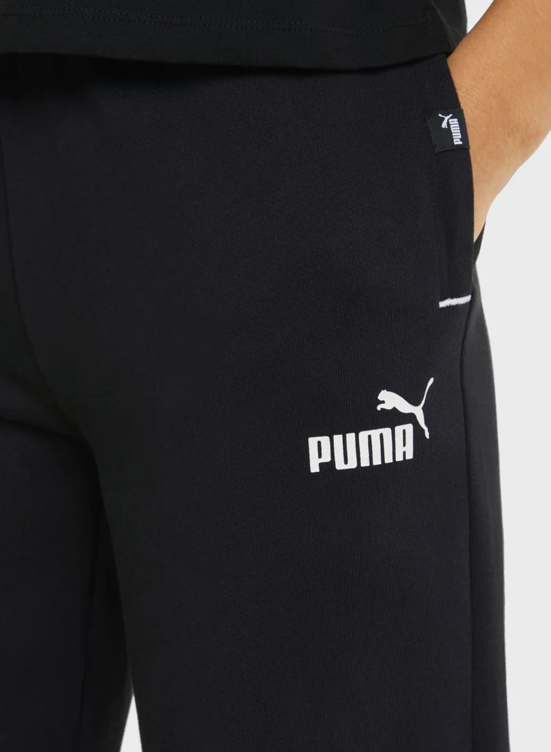PUMA Power Color Block Sweatpants