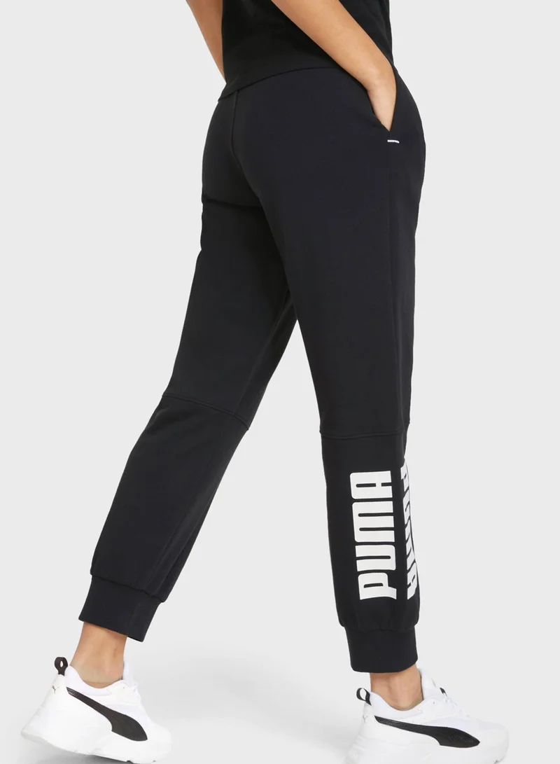 PUMA Power Color Block Sweatpants
