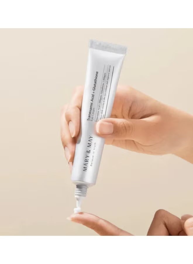Mary & May Eye Brightening Cream for dark circles, brightening the eye area and fighting wrinkles with tranexamic acid extract and glutathione 1.05oz/30 g. - Image 5